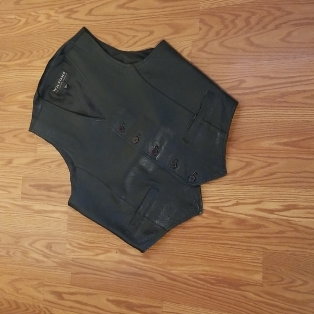 Wilson's leather vest size lg